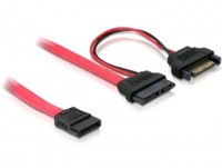 Delock SATA Slimline ALL-in-One cable - SATA-Kabel - Serial ATA 150 - S... - Cavo - Digitale/dati