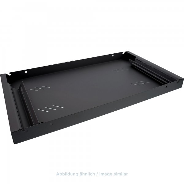 TRITON 48.3cm 19"" Zubehör Zwischenboden 750mm vorn/hinten*Schwarz* - Accessori rack