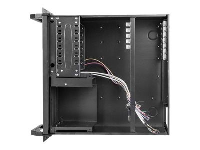 Lanberg Server Gehäuse Rackmount ATX 450/08 48.30cm 19" 4U SC01-4504-08B - Server housing - ATX