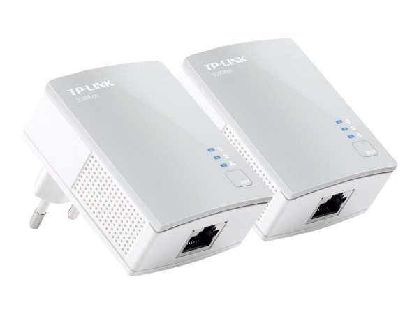 TP-LINK TL-PA4010KIT Kit Powerline cablato AV600 - 600 Mbit/s - IEEE 802.3 - IEEE 802.3u - Fast Ethe