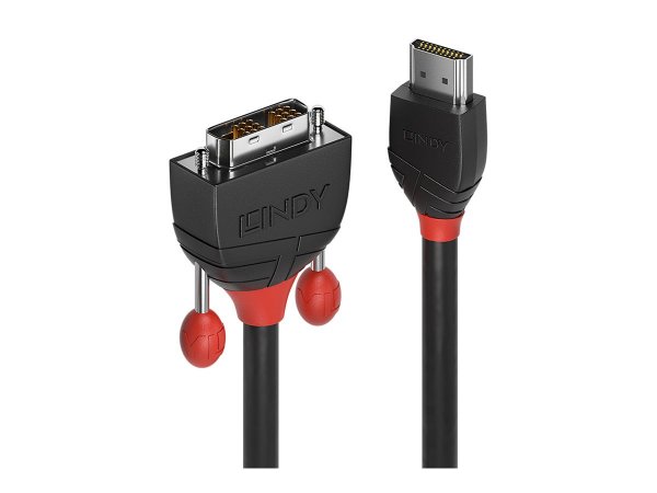 Lindy 36273 - 3 m - HDMI tipo A (Standard) - DVI-D - Maschio - Maschio - Dritto
