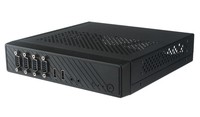 Akasa Cypher SPX - Mini Tower - PC - Nero - Thin Mini-ITX - SGCC - HDD - Potenza