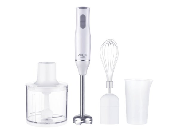 Camry Handmixer-Set AD 4620 Handmixer, 800 W, Anzahl Geschwindigkeiten 2, Zerkleinerer, Weiß (AD 462