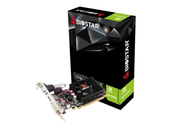 Biostar GeForce 210 - GeForce 210 - 1 GB - GDDR3 - 64 bit - 2560 x 1600 Pixel - PCI Express x16 2.0