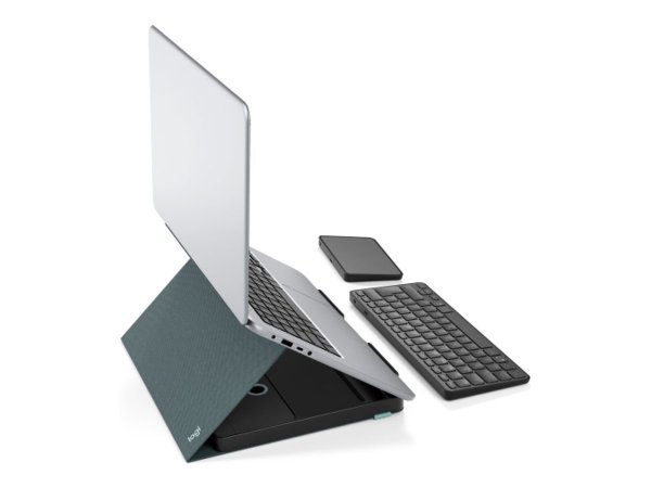 Logitech Casa Pop-Up Desk - Tastatur- und Touchpad-Set - Tastiera - QWERTY