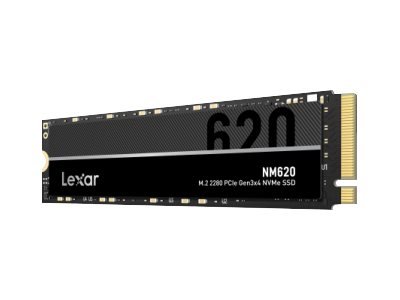 Lexar NM620 NVMe SSD, PCIe 3.0 M.2 Typ 2280 - 1 TB - NVMe SSD im 2280 Format - unterstützt NVMe 1.4-