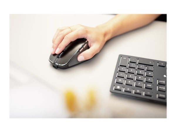 Cherry DW 9500 SLIM - Wireless - RF senza fili + Bluetooth - Tasto con meccanismo a forbici - QWERTY