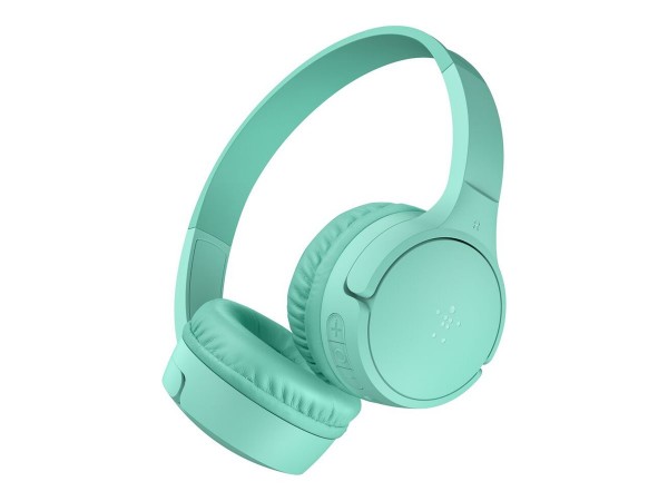 Belkin SoundForm Mini BT On-Ear Kopfhörer für Kinder mint - Cuffie - In modalità wireless