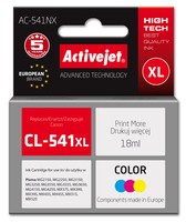 Activejet AC-541NX ink for Canon printer replacement CL-541XL Supreme cyan - Compatibile - Giallo