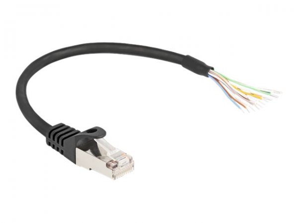 Delock Kabel RJ50 Stecker zu offenen Kabelenden S/FTP - Cavo - FTP