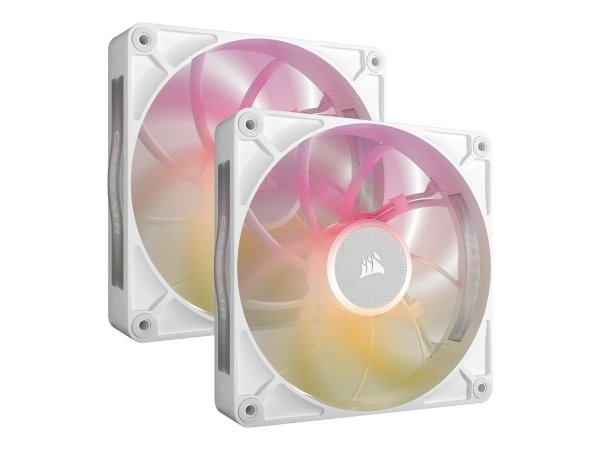 Corsair iCUE Link Rx140 Max Rgb Starter Kit - Gehäuseluefter - 140 mm - weiß Pac... - Case fan - 160