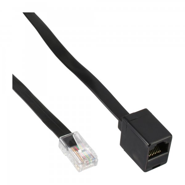 InLine Cavo ISDN - RJ45 8P/8C maschio/femmina - configurazione a 8pin 1:1 - 5m