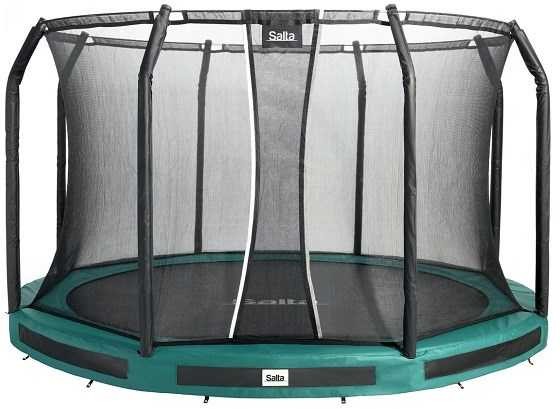Salta Trampoline Premium Ground Combo 251cm Green