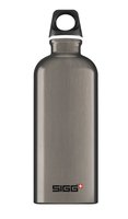 SIGG Traveller Smoked Pearl - 1000 ml - Trekking - Perlato - Alluminio - Tappo avvitabile - Nero