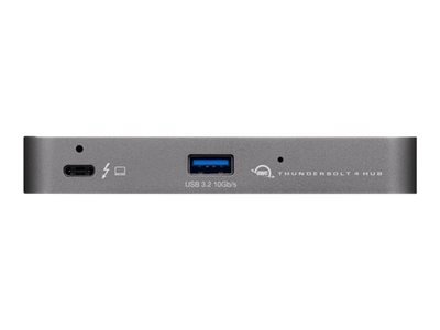 OWC OWCTB4HUB5P - Cablato - Thunderbolt - Grigio - Space Gray - 40 Gbit/s - Alluminio - Plastica
