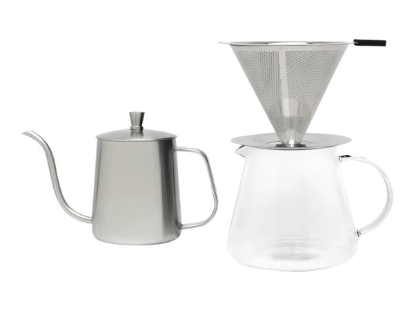 Zilverstad LV113012 Kaffeebereiter-Set