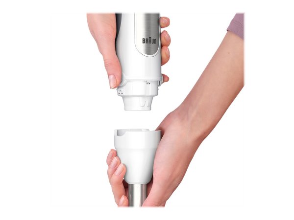 Braun MultiQuick 7 Stabmixer MQ 7035I weiss/edelstahl