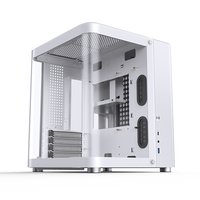 Jonsbo TK-1 2.0 - Mini Tower - PC - Weiß - ITX - micro ATX - Stahl - Gehärtetes Glas - Midi/minitowe