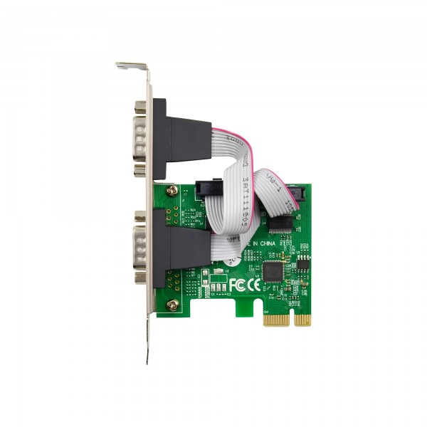 InLine Scheda di interfaccia 2x seriale RS-232 - PCIe - AX99100