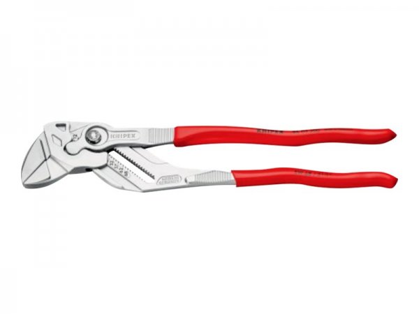 KNIPEX 86 03 300 - Pinze per giunti scorrevoli - 6 cm - Acciaio al cromo vanadio - Plastica - Rosso