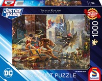 Schmidt Thomas Kinkade Studios DC Justice League - The Women of 1000