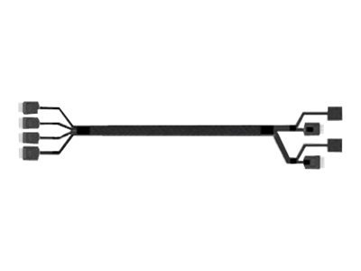 Intel SATA / SAS cable - 4i MiniLink SAS (SFF-8611) (M) straight to 4i MiniLink SAS (SFF-8611) (M) r