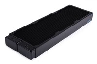 Alphacool 14442 - Radiatore - Ottone - Rame - Stainless steel - Nero - 1/4" - 0,8 bar - 14 cm
