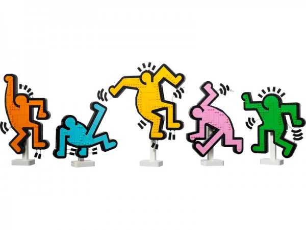 LEGO 31216 Art Keith Haring - Tanzende Figuren
