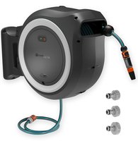 Gardena Akku-Wand-Schlauchbox PowerRoll XL 18V weiß 35 m