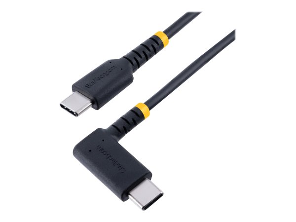 StarTech.com Cavo di Ricarica USB-C a 90° da 2m - Cavetto di Ricarica Veloce USB Tipo-C per uso inte