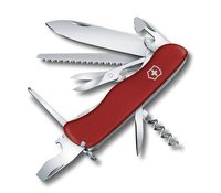 Victorinox Outrider - Coltello con lama a bloccaggio - Coltello multiuso - Poliammide - Rosso - 14 s