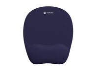 natec Chipmunk Memory Foam Mouse Pad Navy Blue