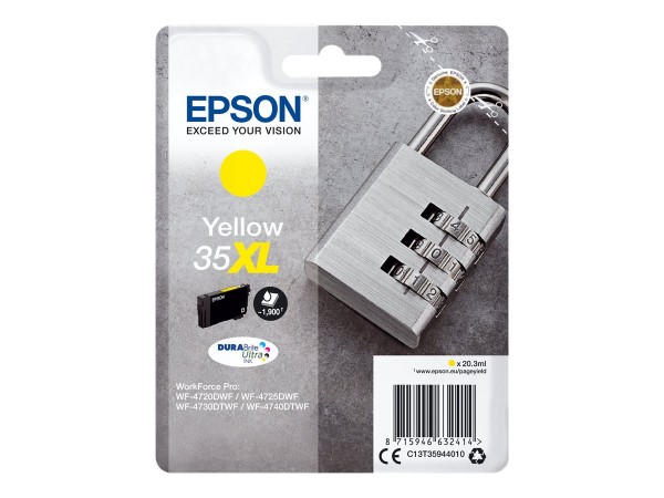 Epson 35XL - 20.3 ml - XL - yellow