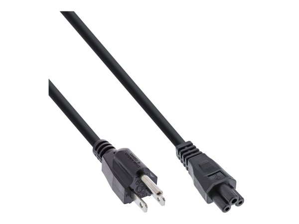 InLine Cavo alimentazione Internaz. - spina USA/Canada presa C5 - 2m