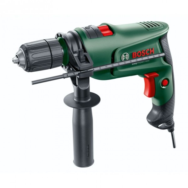 Bosch Easy Impact 600 - Senza chiave - Nero - Verde - 1,2 cm - 3000 Giri/min - 45000 bpm - 1 cm