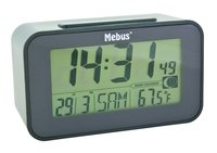 Mebus 51460 - Sveglia digitale - Antracite - F,°C - LCD - 2 linee - 120 mm