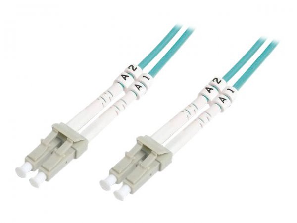 DIGITUS Cavo patch LWL multimodale OM 3 - LC/LC - 1 m - I-VH - OM3 - LC - LC