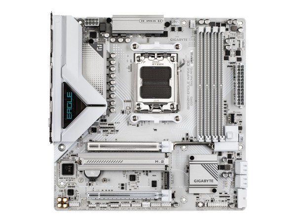 Gigabyte B850M Eagle WF6E Ice AM5 - Scheda madre - AMD Sockel AM5 (Ryzen Zen4)