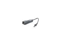Gembird NIC-U3-02 - Cablato - USB - Ethernet - 1000 Mbit/s - Nero