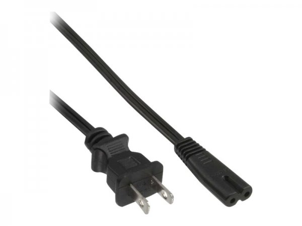 InLine Cavo alimentazione Spina Europlug CEE 7/16 a Presa USA IEC-320-C7 - 3m