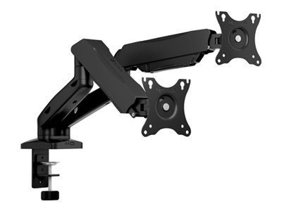 ICY BOX Monitorhalterung IB-MS204-T schwarz für 2 Monitore bis 32" 81cm - Accessori tft/lcd tv