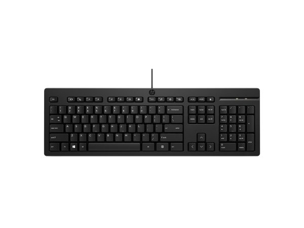 HP 125 G2 - Tastatur - 100% - full size - USB - Tastiera