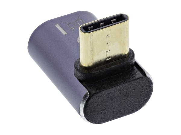InLine USB4 Adapter - USB-C m/f con angolazione superiore/inferiore