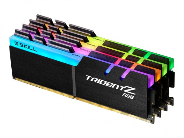 G.Skill Trident Z RGB F4-4000C18Q-32GTZRB - 32 GB - 4 x 8 GB - DDR4 - 4000 MHz - 288-pin DIMM