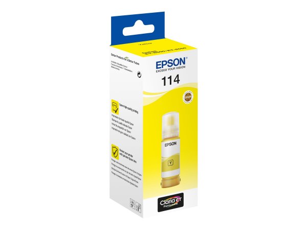 Epson 114 EcoTank Yellow ink bottle - Originale - Giallo - Epson - EcoTank ET-8550 EcoTank ET-8500 -