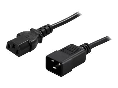 BlueWalker 91010041 - 1,8 m - Accoppiatore C13 - Accoppiatore C20 - 10 A