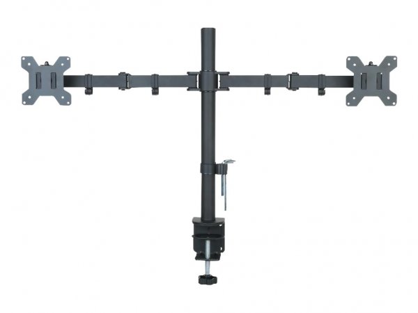 Techly ICA-LCD-382-D - Morsa - 20 kg - 40,6 cm (16") - 68,6 cm (27") - 100 x 100 mm - Nero