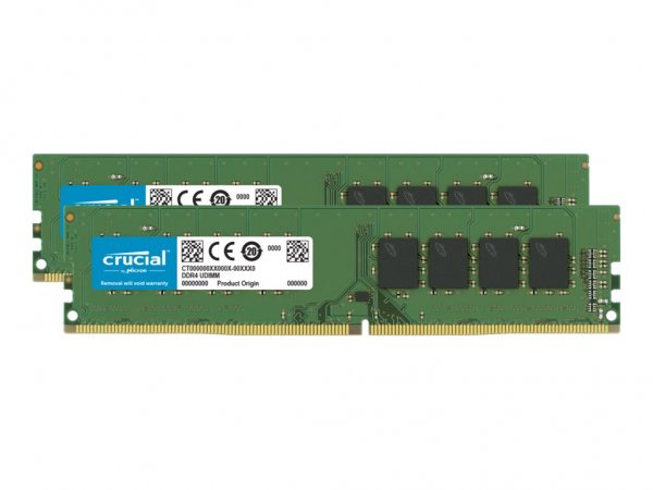 Crucial RAM 8GB (2x4GB) DDR4 2666 MHz CL19 Kit di Memoria Desktop CT2K4G4DFS8266