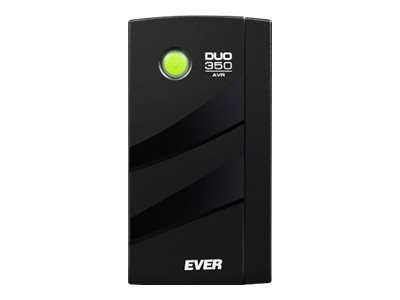 EVER DUO 350 AVR - A linea interattiva - 0,35 kVA - 245 W - Sinusoidale - 162 V - 290 V