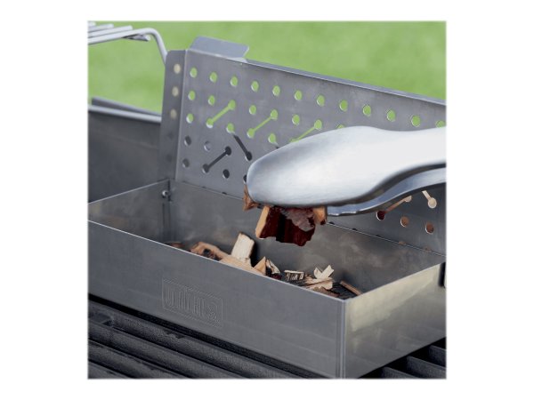 Weber 7576 - Scatola per affumicare - Acciaio inossidabile - Acciaio inossidabile - Q200 - 2000 - We